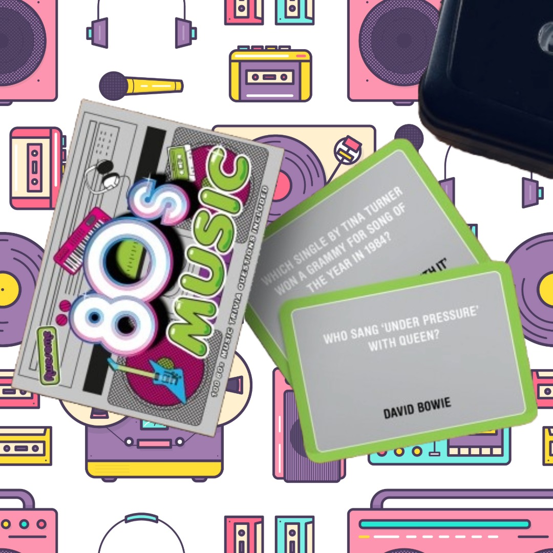 Awesome 80's Music Trivia Cards