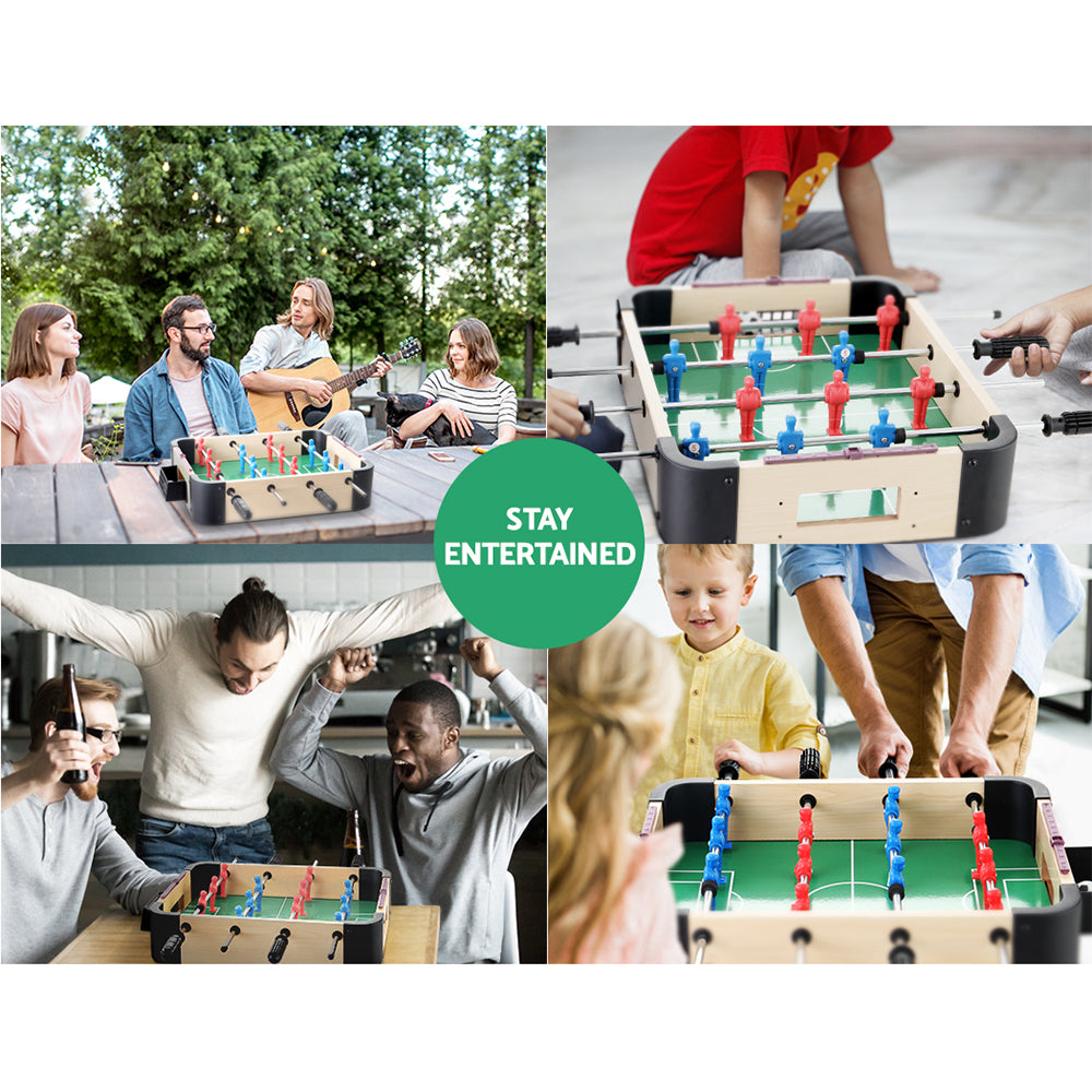 Mini Foosball Table Soccer Tabletop Game
