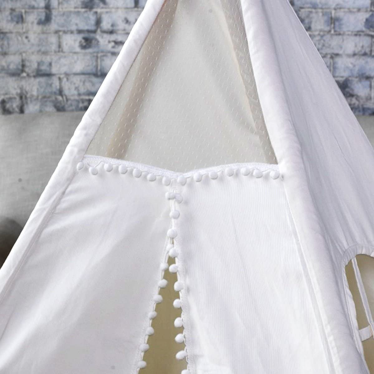 Giant Teepee Playhouse Tent in Natural Canvas
