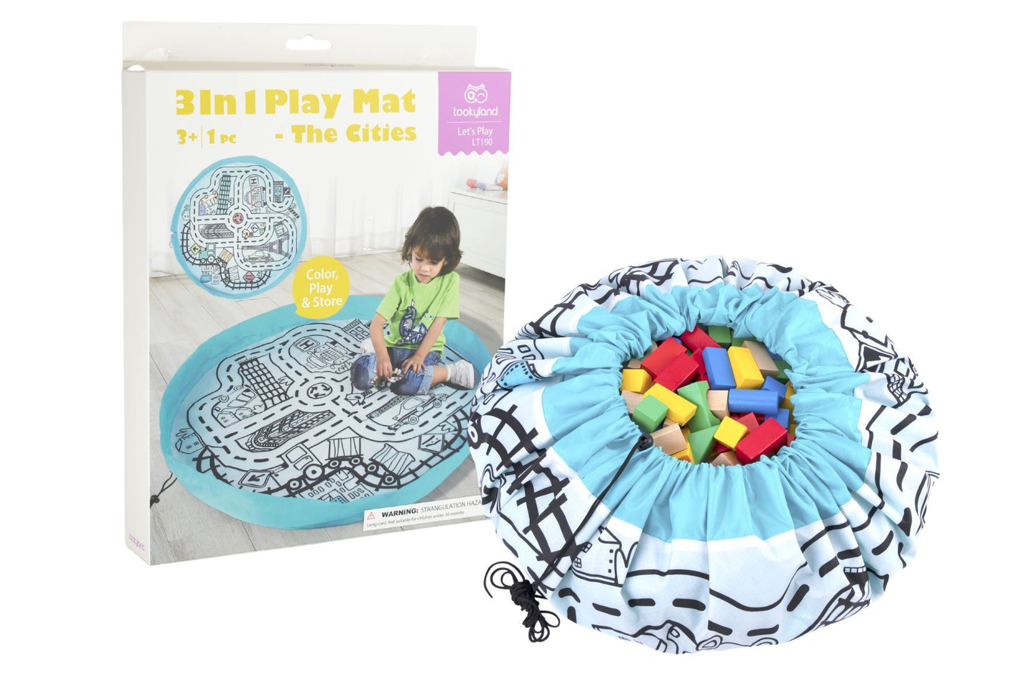 Featuring the 3 in 1 Play Mat - The Cities