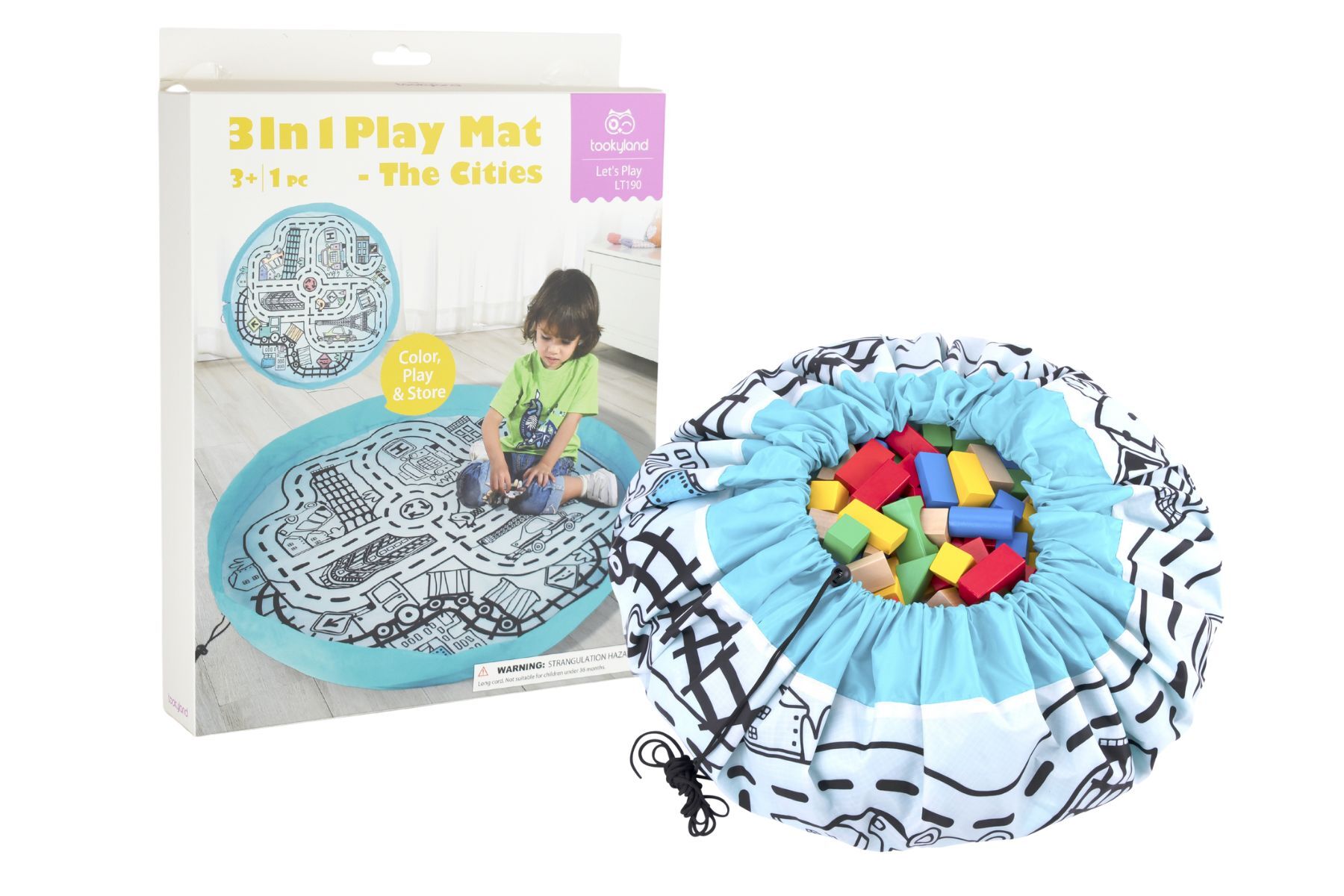 Featuring the 3 in 1 Play Mat - The Cities