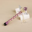The Amethyst Crystal Wand – Handmade Gemstone Wand for Protection, Meditation & Witch Wizard Cosplay