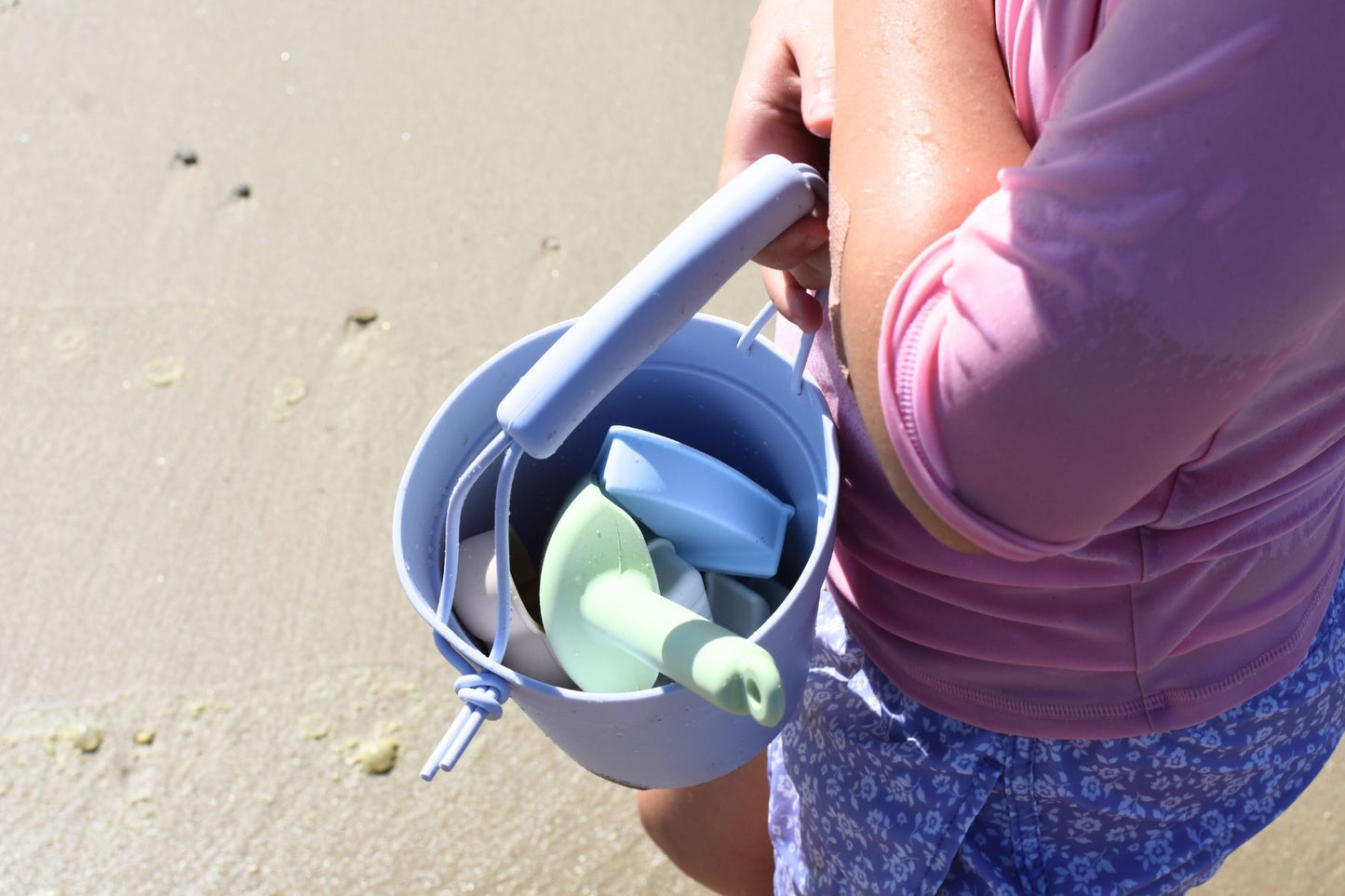 6 Piece Silicone Beach Set Pastel Gelato