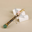 The Citrine Crystal Wand – Ornate Handmade Gemstone Radiant Energy Wand for Abundance, Confidence & Manifestation