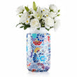 The Colourful Flower DIY 3D Puzzle Vase – Creative Jigsaw Flower Holder with Waterproof Liner featuring a floral arrangement