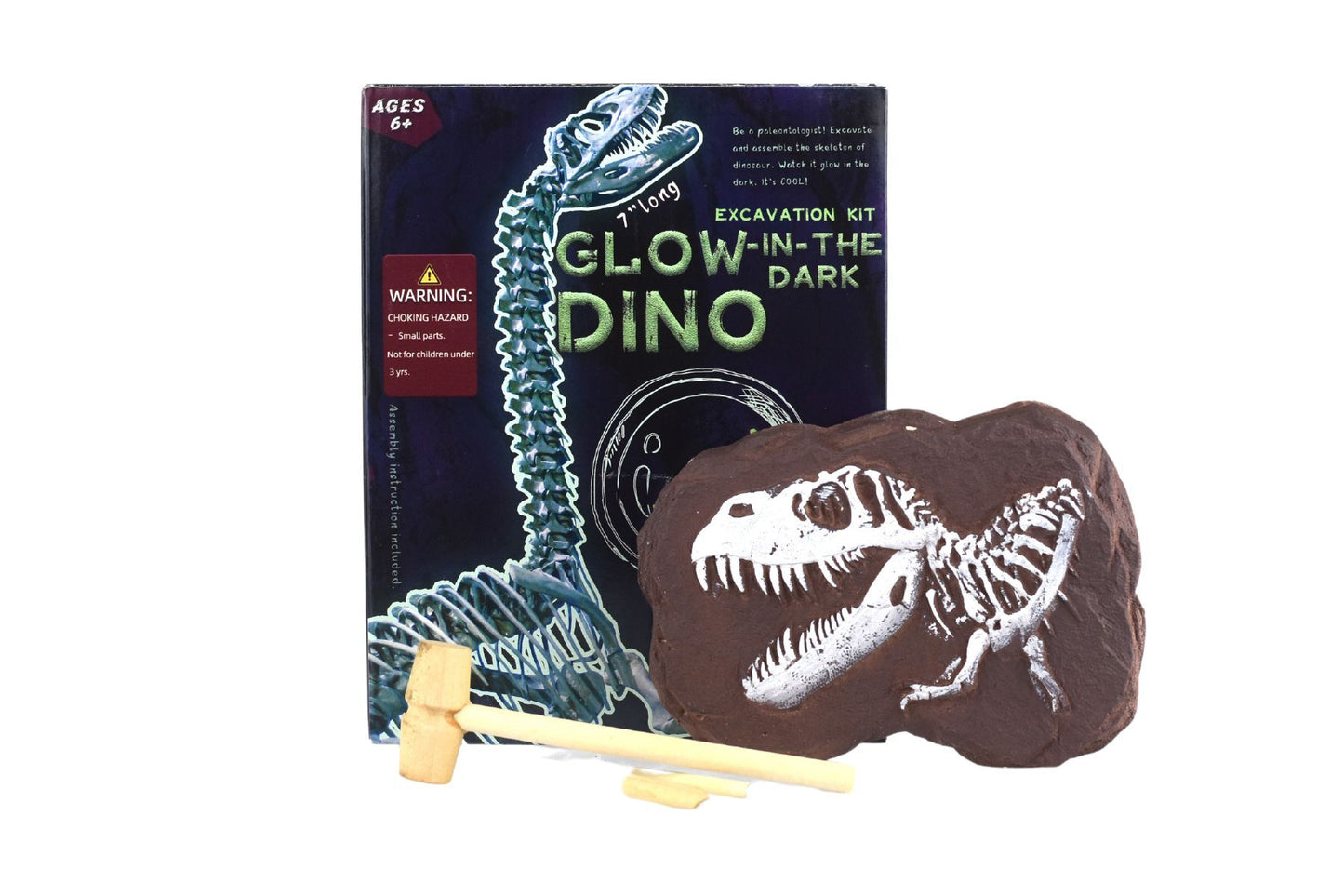 Glow in the Dark Diplodocus Excavation Kit