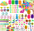 The Easter Party Favours Set — 100-piece collection of plastic eggs and novelty toys for Easter Celebrations