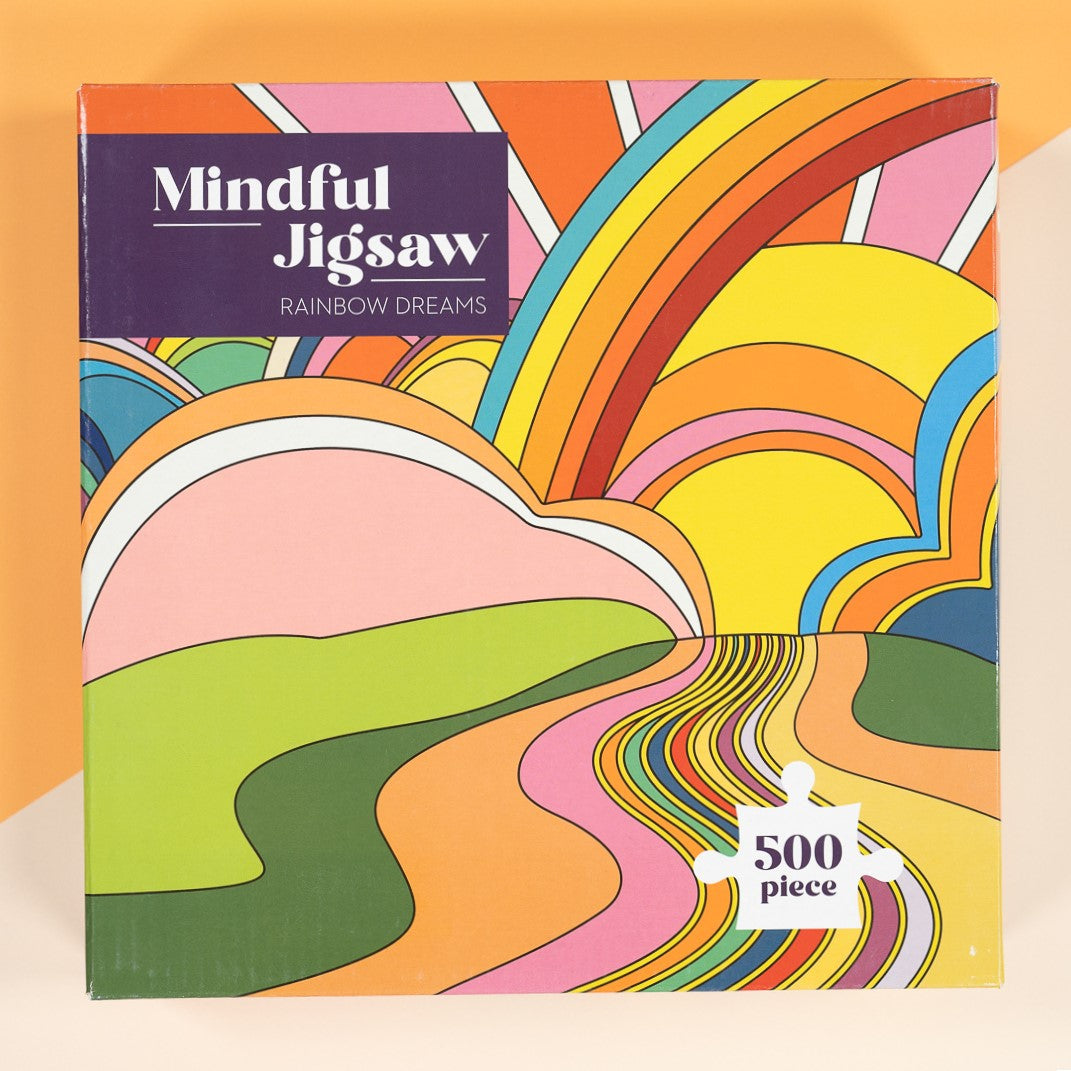 Elevate Mindful: Rainbow Dreams 500 Piece Jigsaw Puzzle