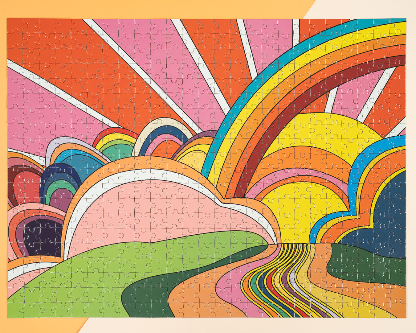 Elevate Mindful: Rainbow Dreams 500 Piece Jigsaw Puzzle