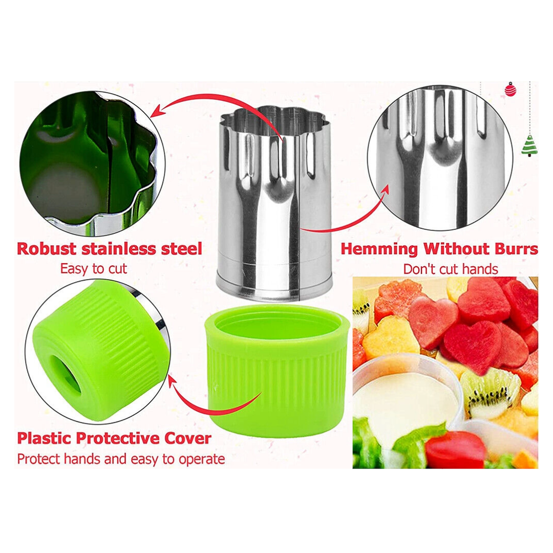 Fun Food Shape Cutter Set - 45 Piece