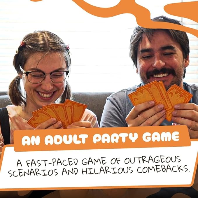 The Go F*** Yourself Card Game – Hilarious Adult Party Game & Funny Icebreaker Fast-Paced Party Game