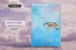 ImagiLock Tie-Dye Creativity Journal – A5 Soft Touch Lockable Diary with 240 Pages (Blue Starlight Edition)