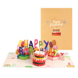 The Interactive 3D Pop-Up Birthday Card with Music, Lights & Blow-Out Candle – Musical Greeting Card, a fun and memorable gift for all ages, with a personlised age display.
