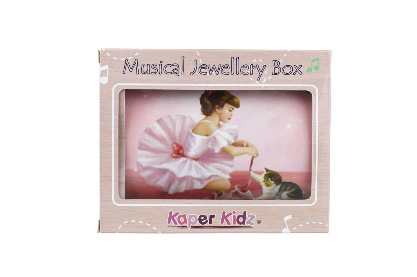 Rose Ballerina Dome Music Box