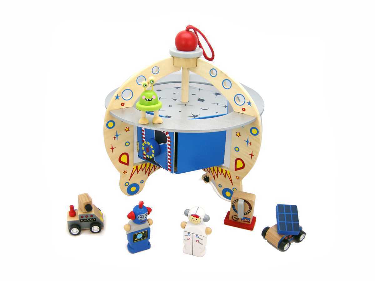 UFO Spaceship Flying Saucer Play Set