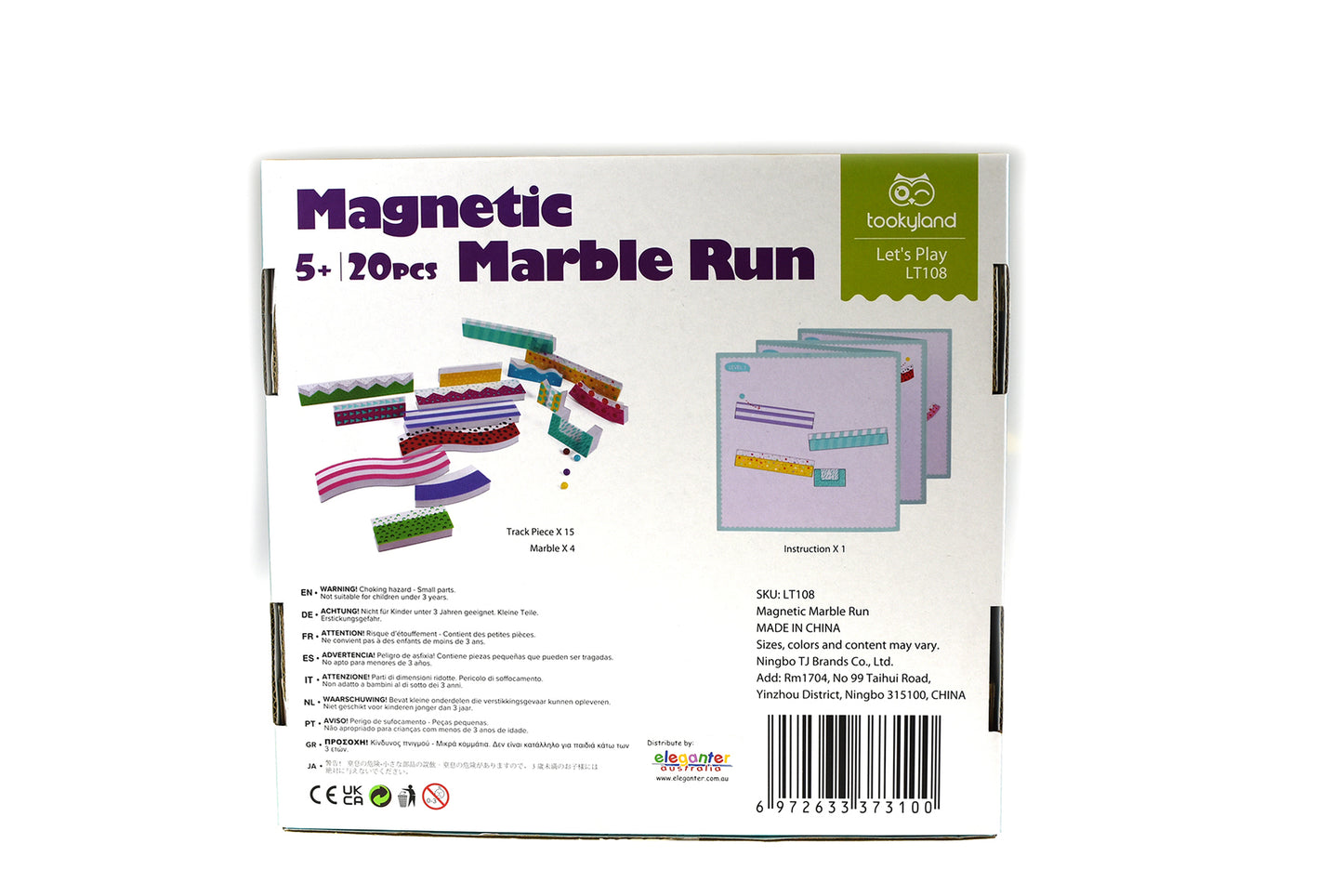 Magnetic Marble Run