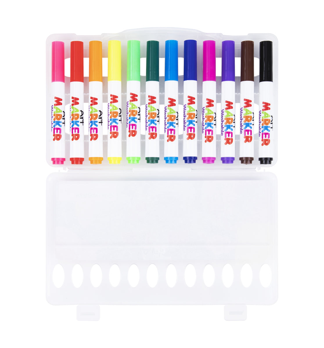 Washable Marker - 12 Colours Pack