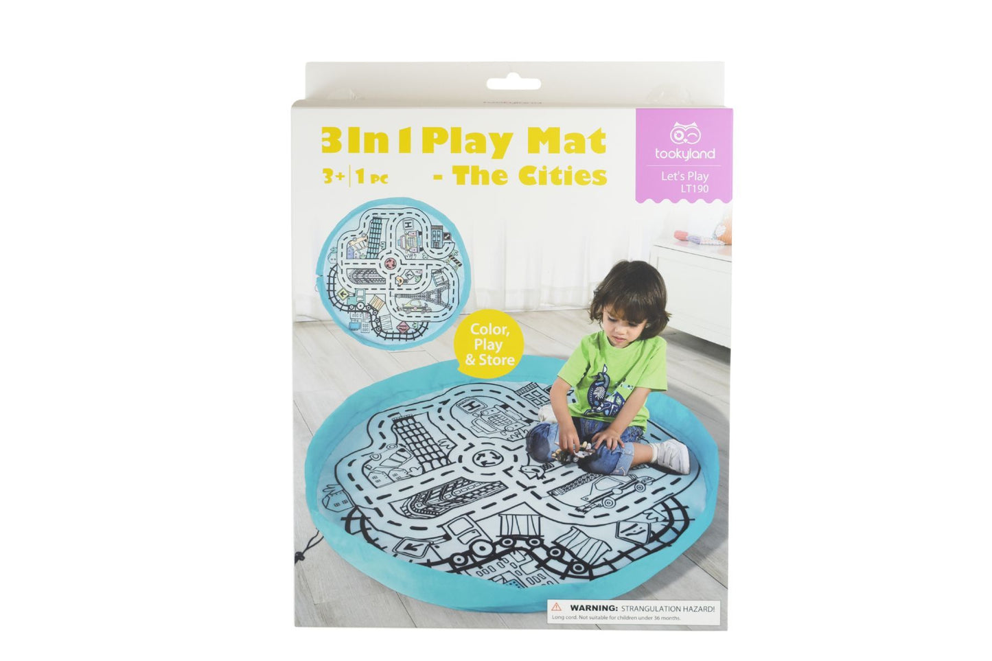 3 in 1 Play Mat - The Cities