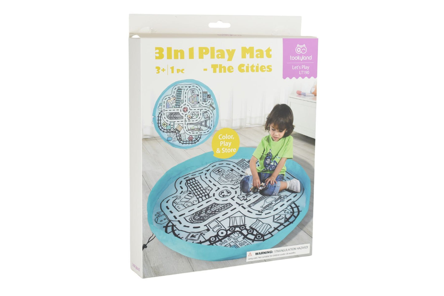 3 in 1 Play Mat - The Cities