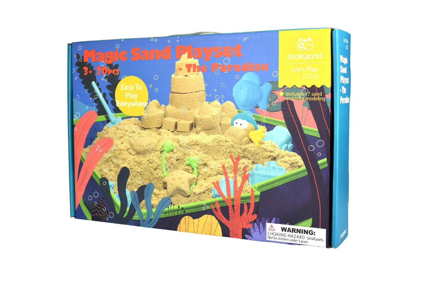 Magic Star Paradise Sensory Sand Play Kit - 2 KG