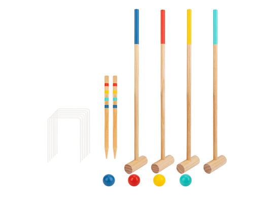 Featuring the Lawn Game - Croquet, a timeless backyard activity