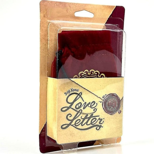The Love Letter Card Game – Family-Friendly Strategy & Deduction Party Game Packaging