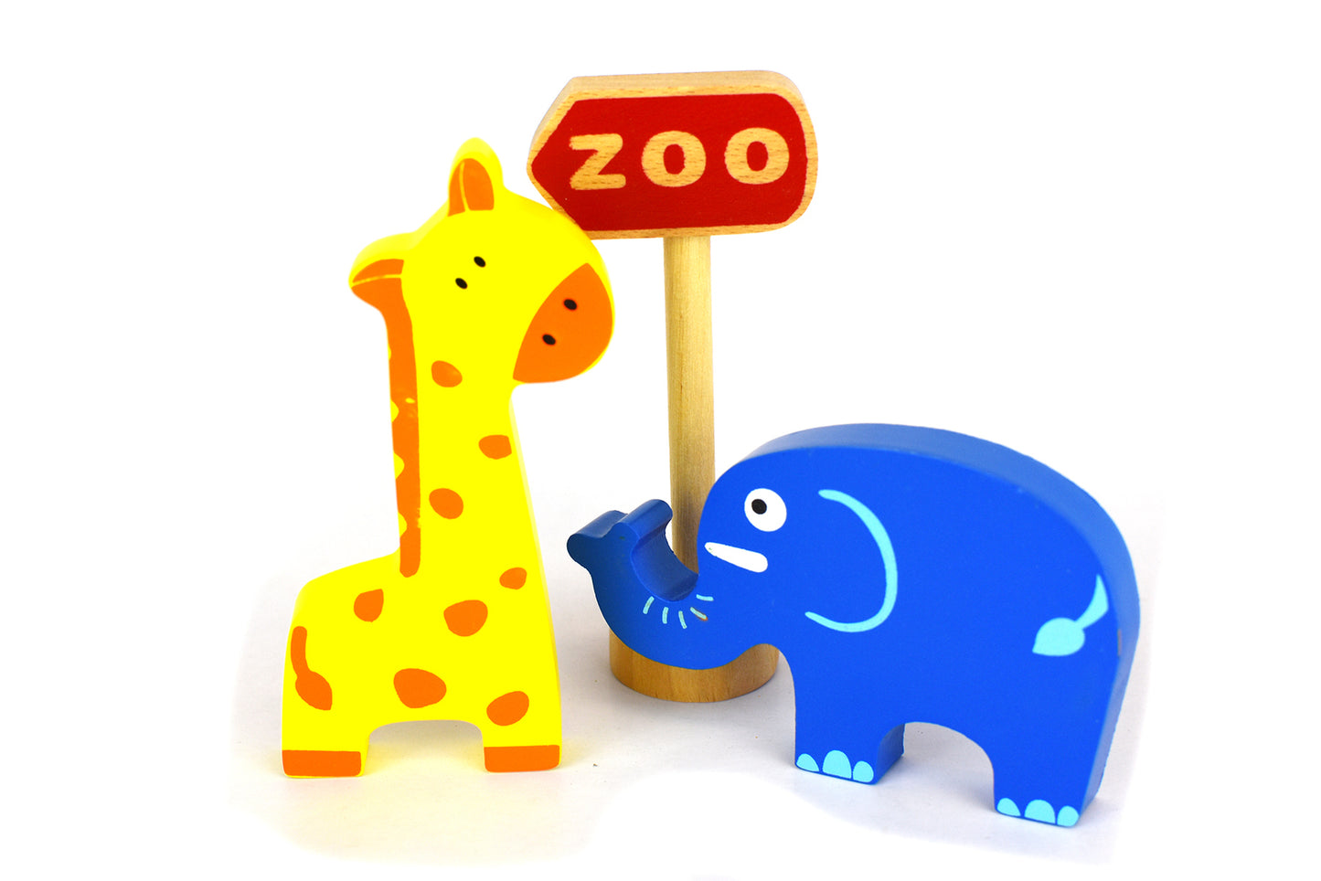 Zoo Play Set in Tin Case