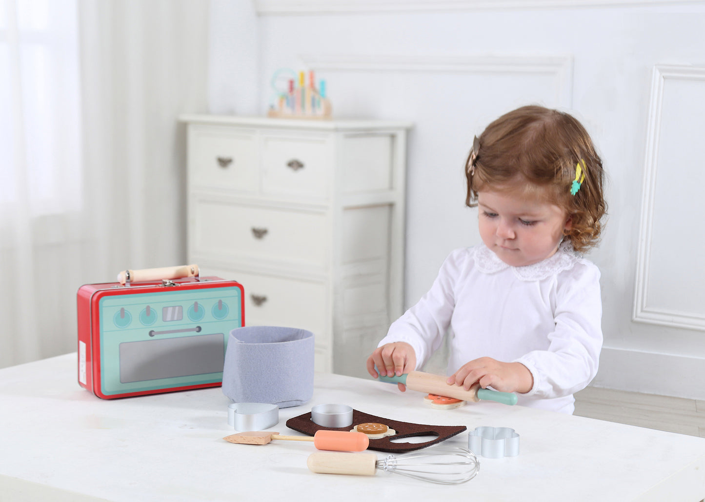 Cookie Baking Play Set in a Tin Case