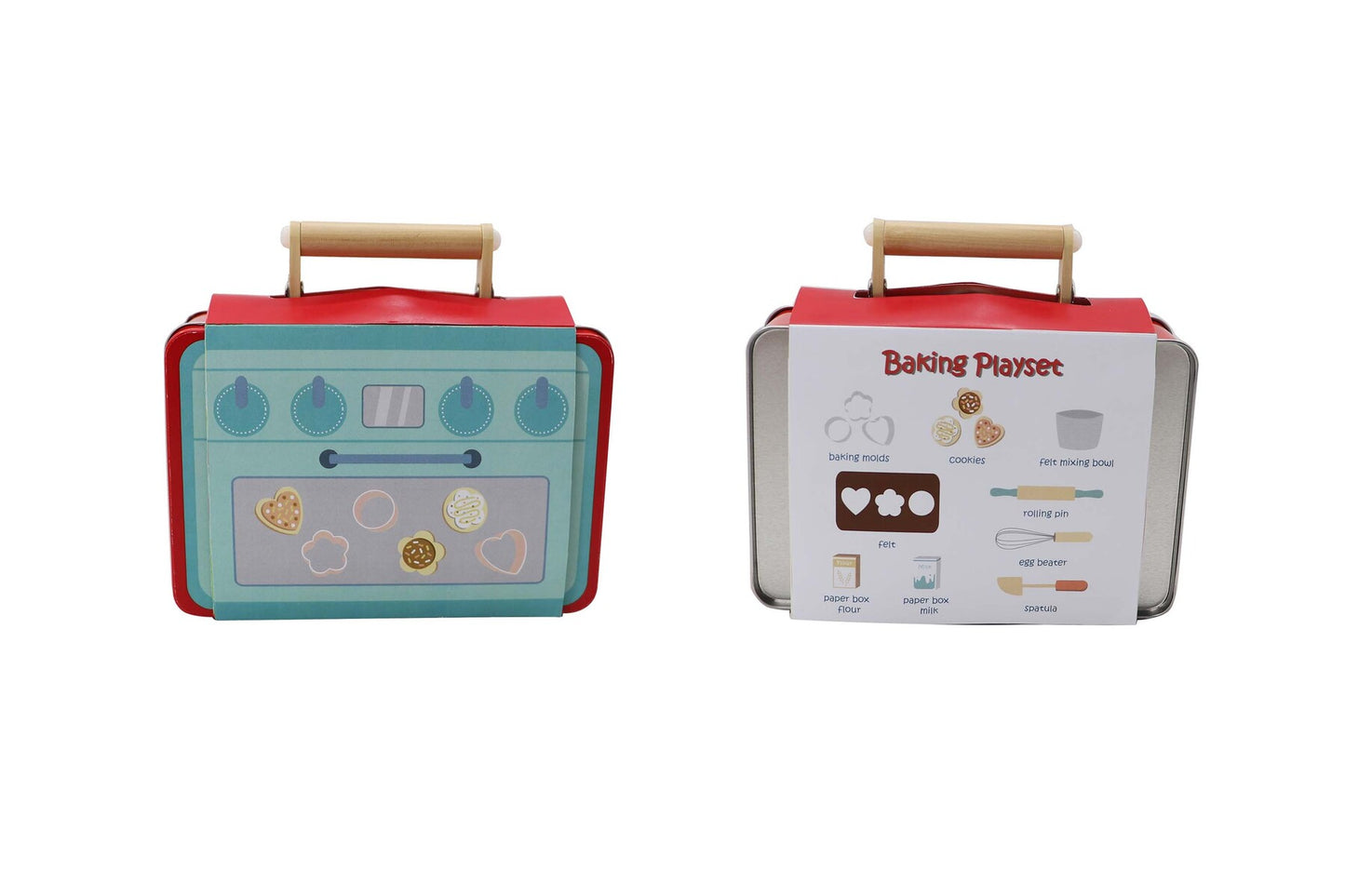 Cookie Baking Play Set in a Tin Case