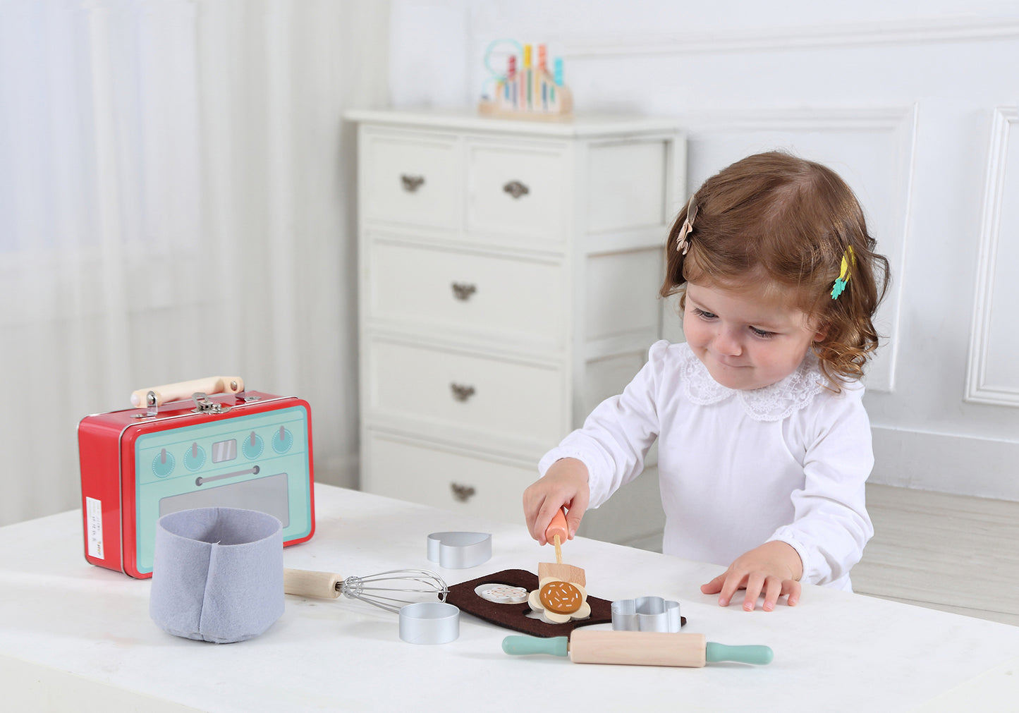 Cookie Baking Play Set in a Tin Case