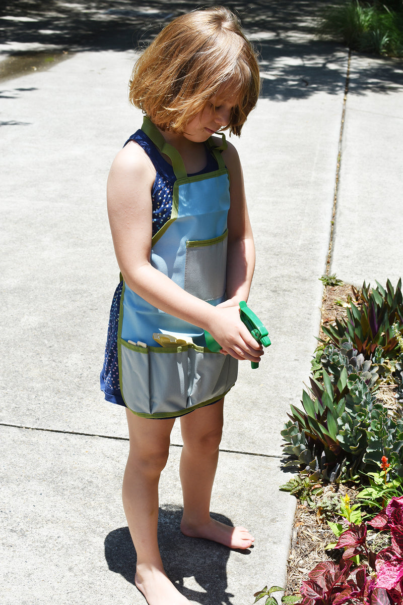 Calm & Breezy Kids Garden Tool Apron Play Set