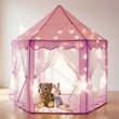 The Princess Castle Play Tent for Kids – Indoor Fairy Playhouse with Mat & Carry Bag (Pink)