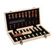 The Social Hike 2 in 1 Magnetic Wooden Chess and Checkers Set