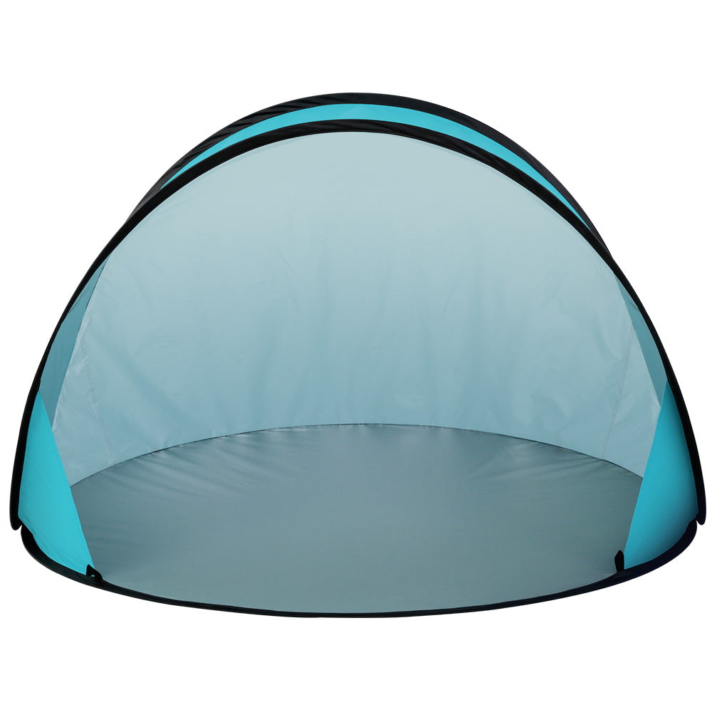 Weisshorn 3 Person Outdoor Beach Pop Up Tent Portable Sunshade Shelter - Sky Blue