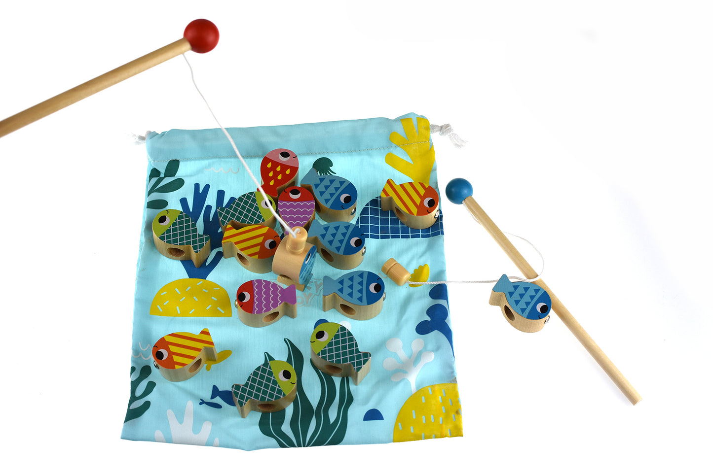 Multifunction Fishing and Stacking Game