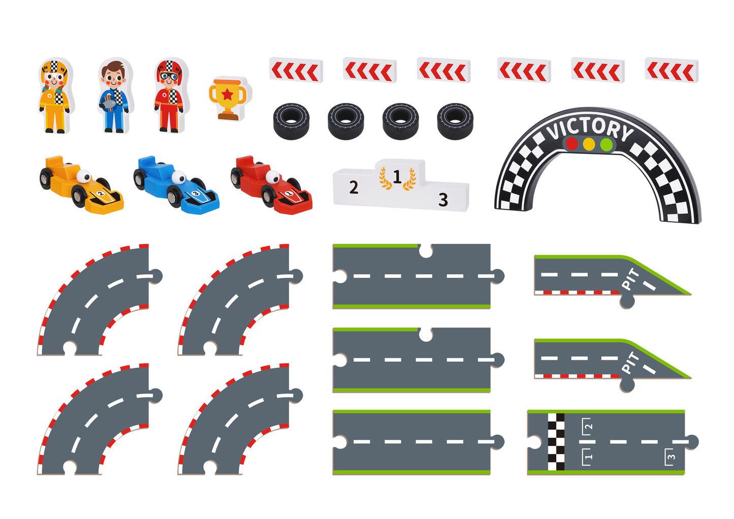 Formula Racing Puzzle Play Mat