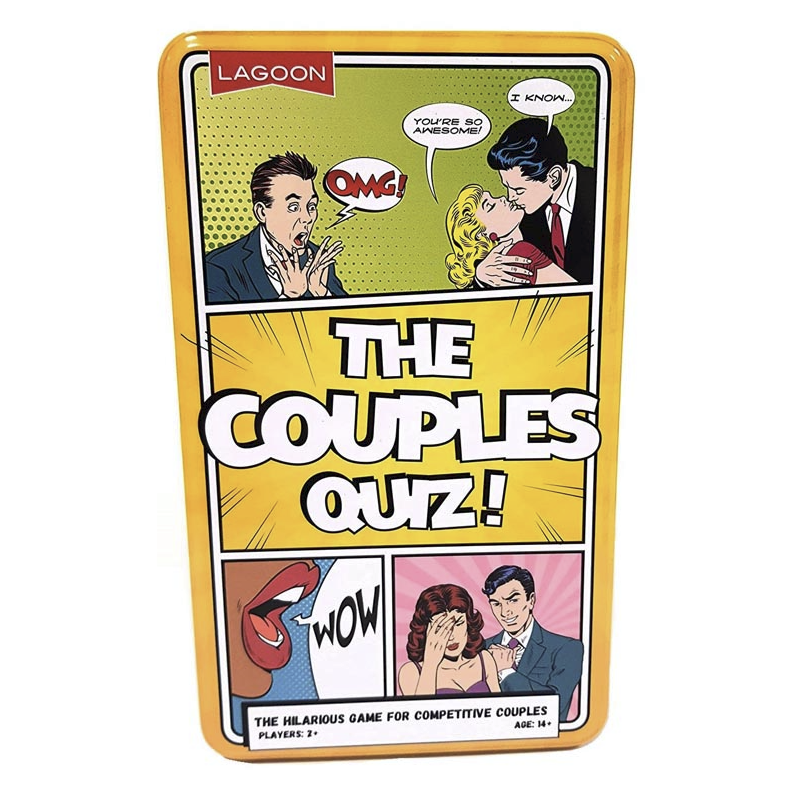 The Couples Quiz Game Tin