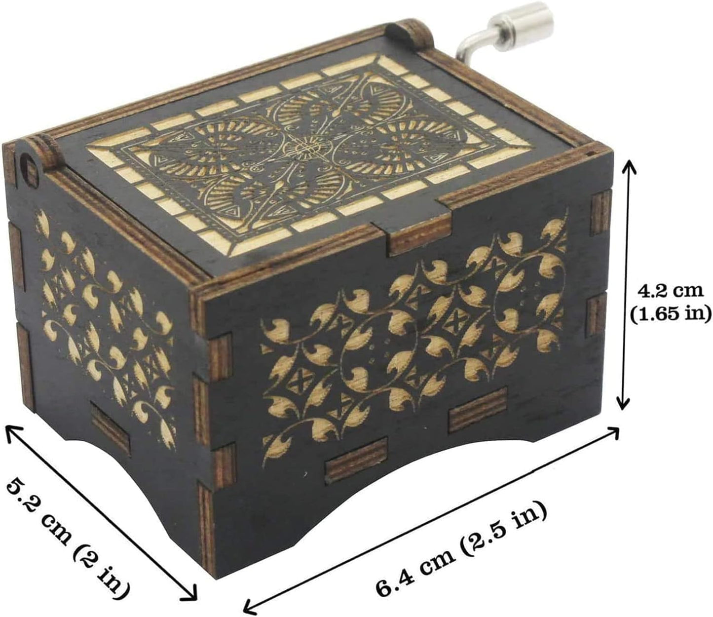 “Can’t Help Falling in Love” Wooden Music Box – Romantic Anniversary Keepsake Gift for Couples