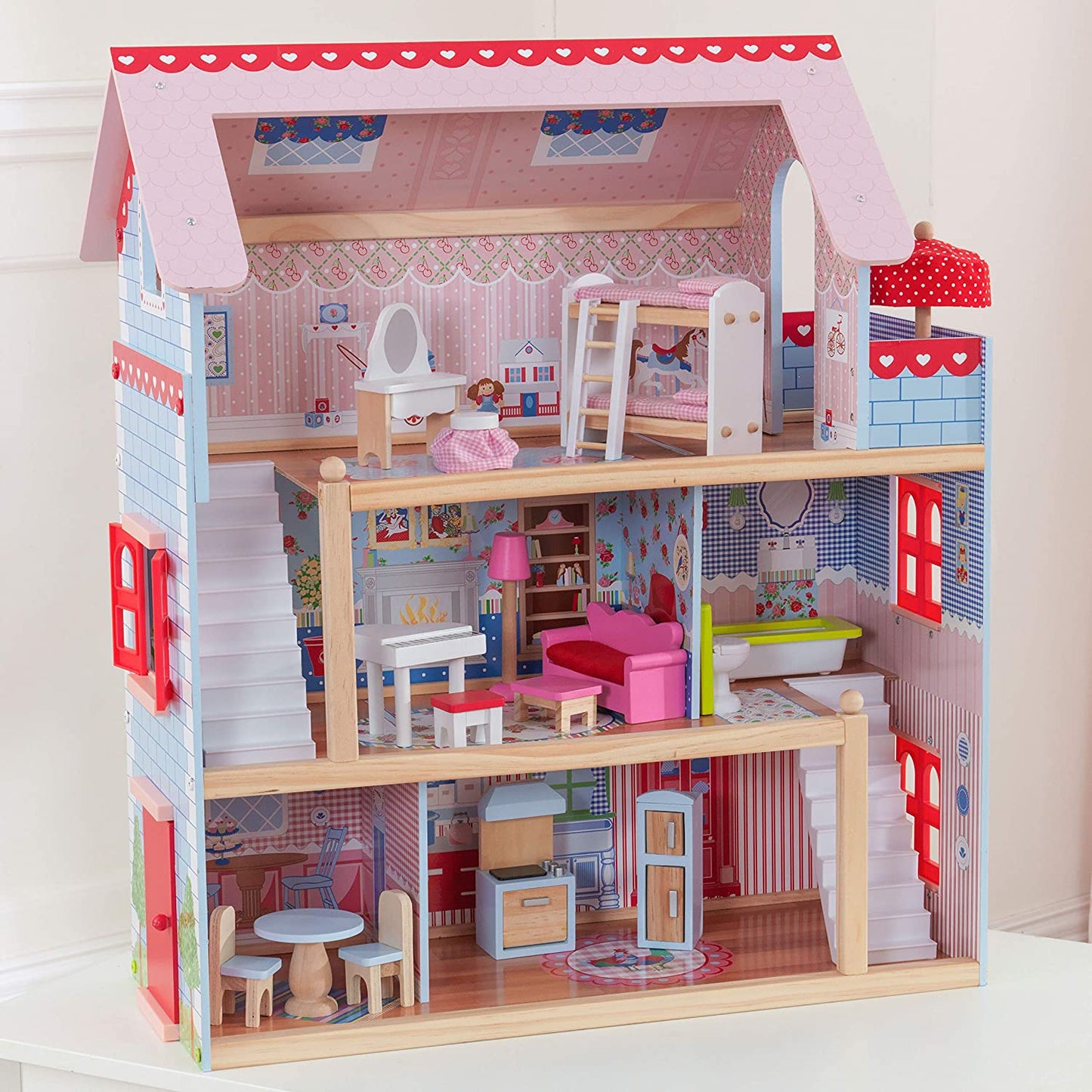 Dollhouse - Sweet Haven Cottage with Furniture