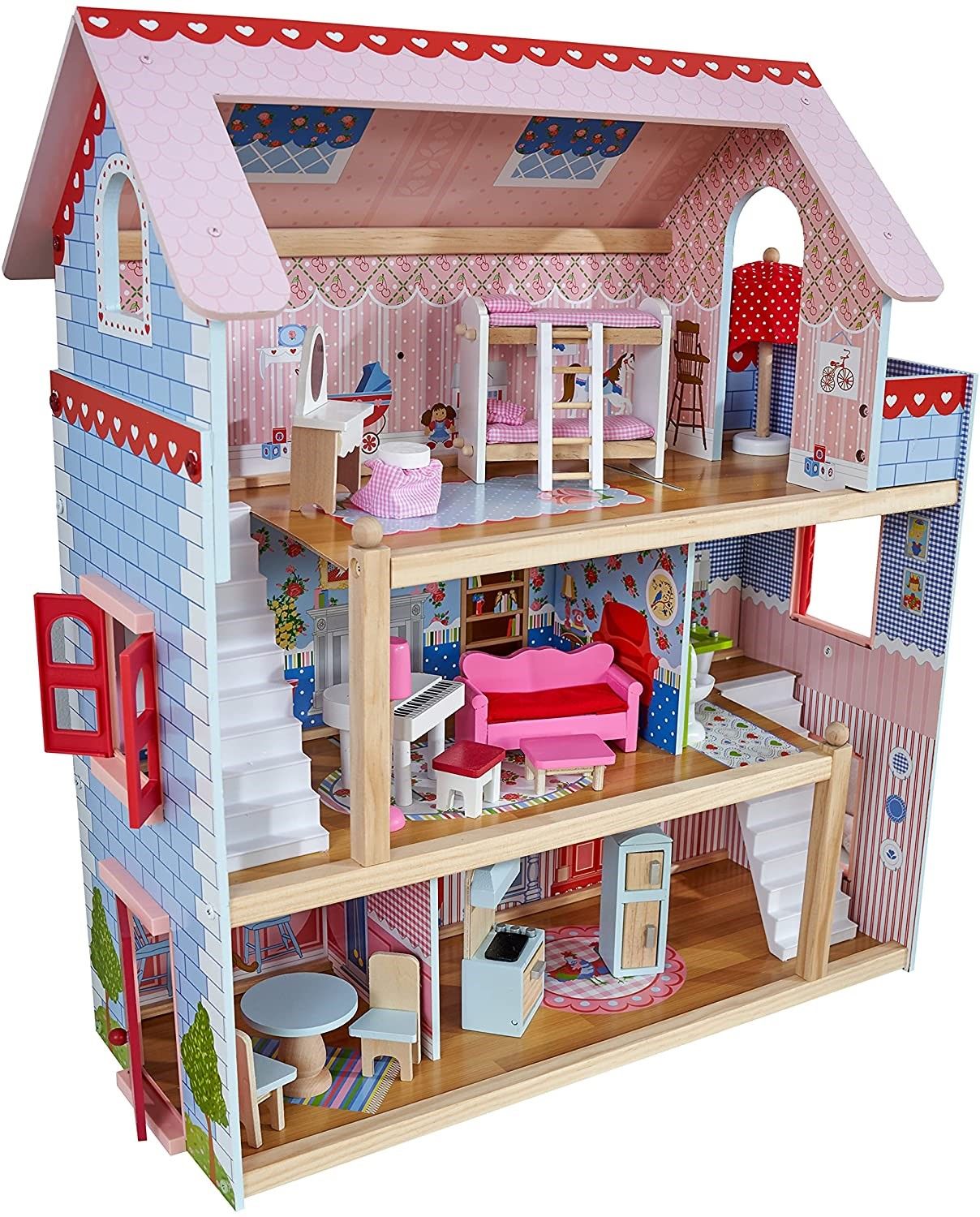 Dollhouse - Sweet Haven Cottage with Furniture