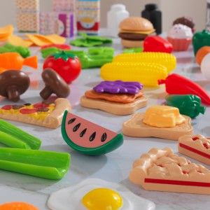 Tasty Treats Play Food Set - 115 Pieces