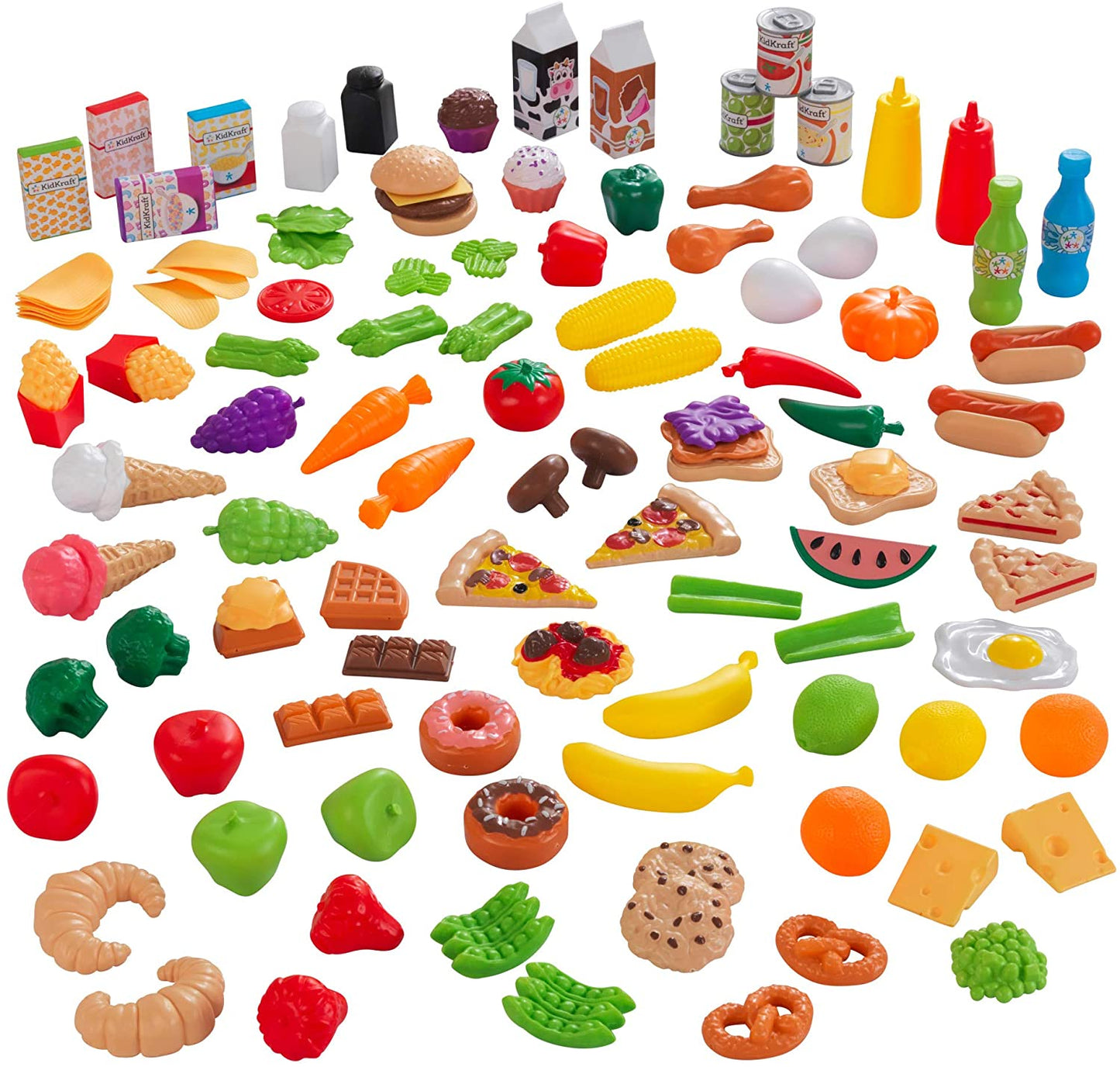 Tasty Treats Play Food Set - 115 Pieces