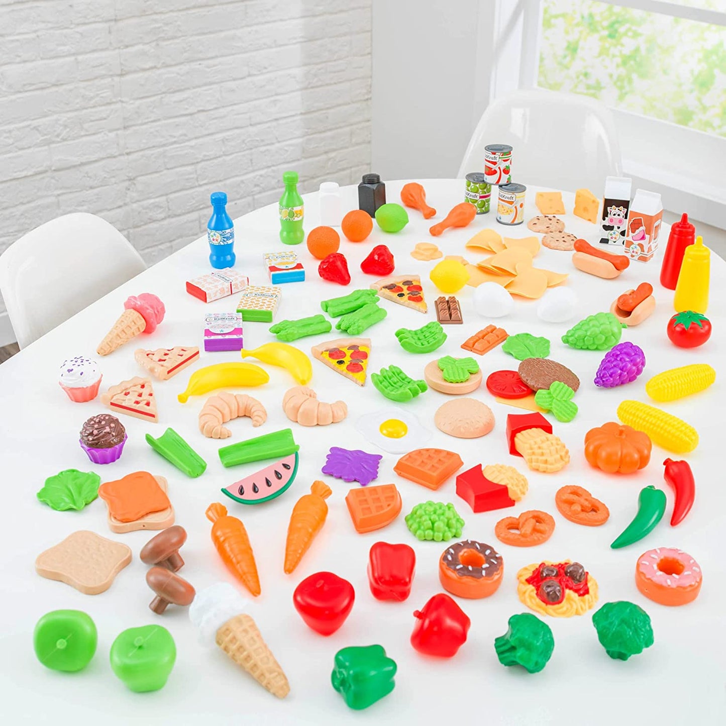 Tasty Treats Play Food Set - 115 Pieces