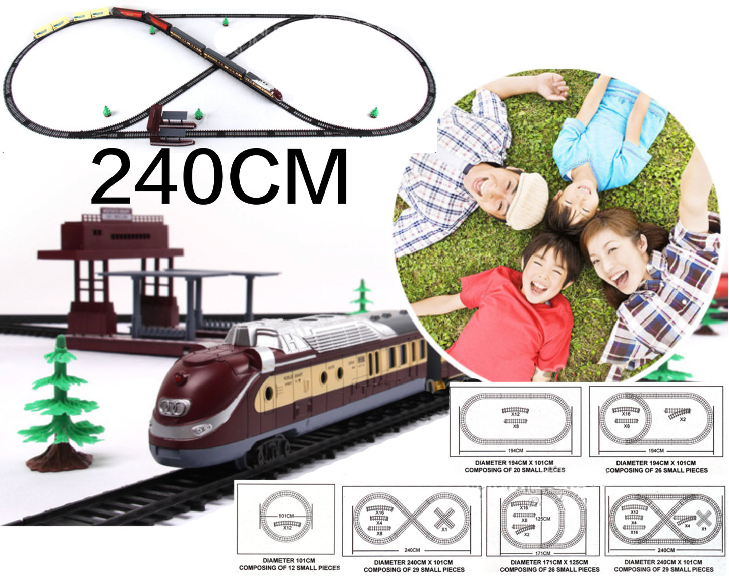 Electric Classic Train Set