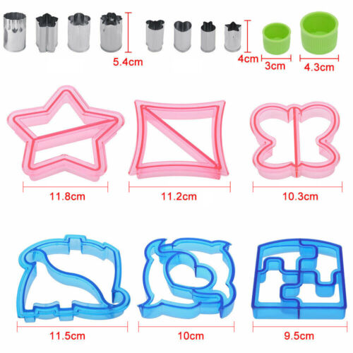 Fun Food Shape Cutter Set - 45 Piece