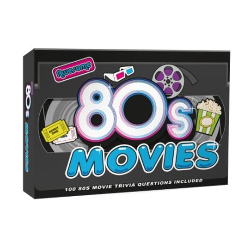 Awesome 80's Movies Trivia Cards