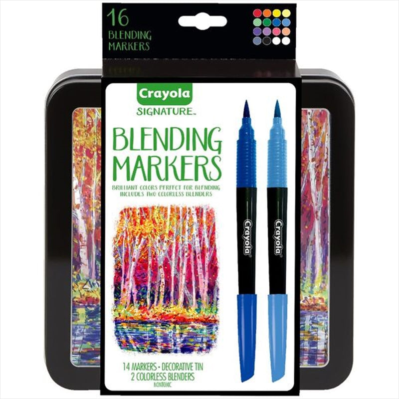 Crayola Signature Blending Marker Set of 16