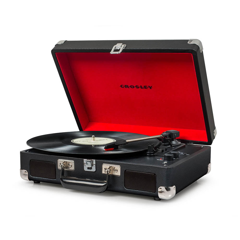 Crosley Cruiser Black - Bluetooth Portable Turntable