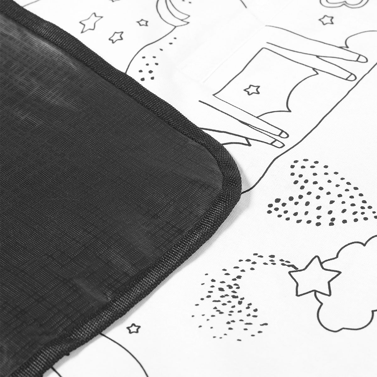 Happy Kids Unicorn Dreams Colour Me In Picnic Blanket (125 x 125cm)