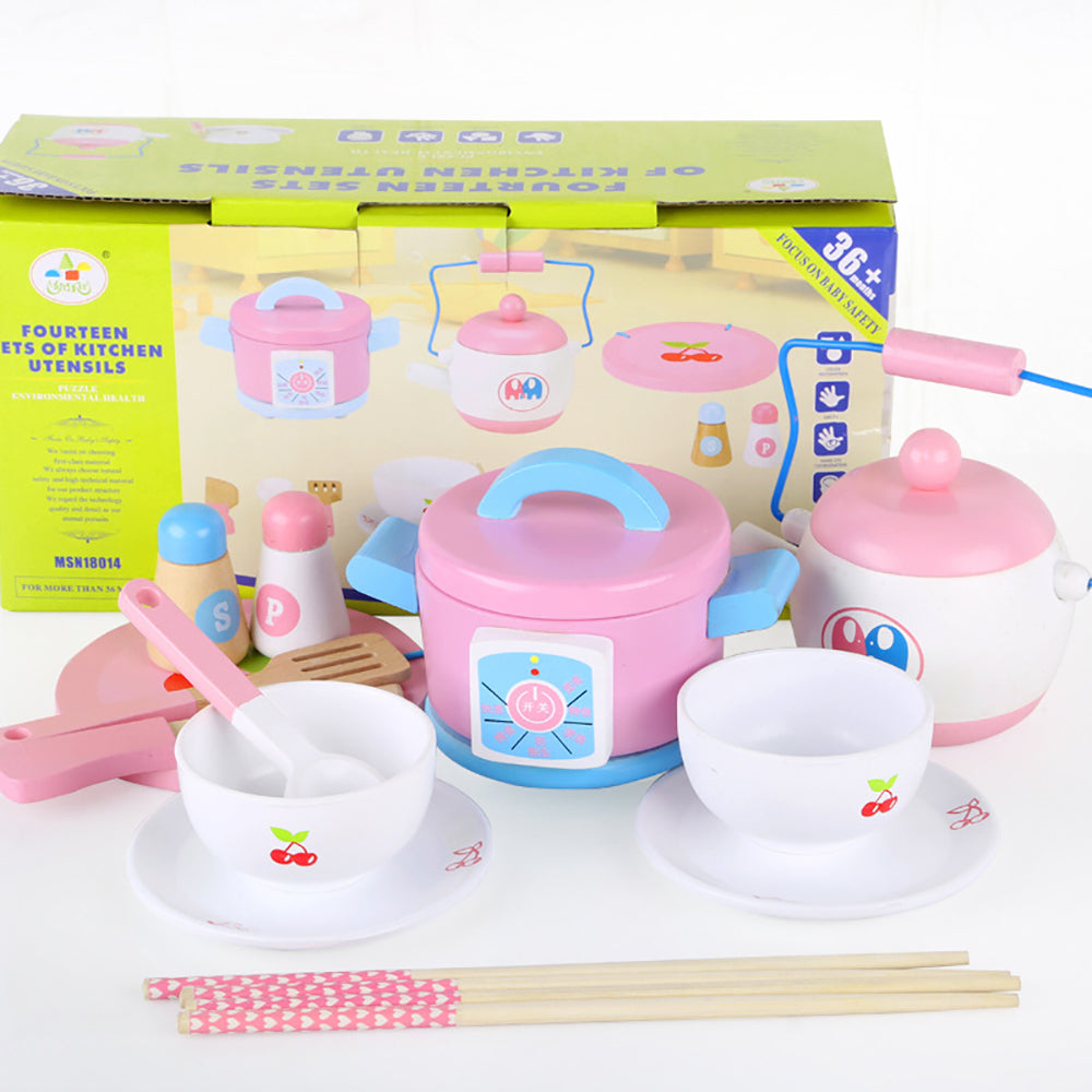 Japanese Style Kitchen Utensils Play Set
